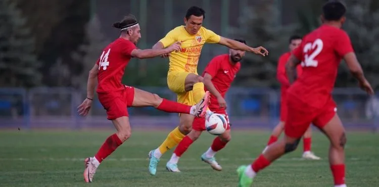 Kayserispor hazırlık maçında Vanspor’u mağlup etti