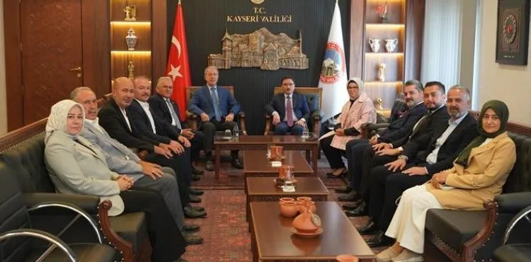 AK Parti Kayseri Teşkilatı’ndan Dolu Dolu Ziyaret Günü