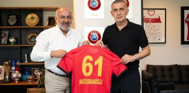 Kayserispor’dan TFF Başkanı Hacıosmanoğlu’na ziyaret