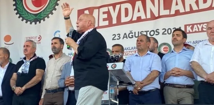 Hak-İş Genel Başkanı Arslan, “Enflasyon kayıplarımızın telafi edilmesini istiyoruz”