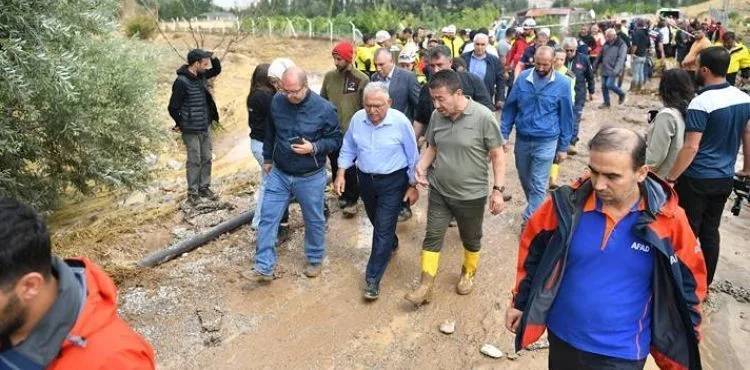 BÜYÜKŞEHİR, BÜNYAN’DAKİ SEL FELAKETİNDE 24 İŞ MAKİNESİ VE 71 PERSONEL İLE GÖREV ALDI