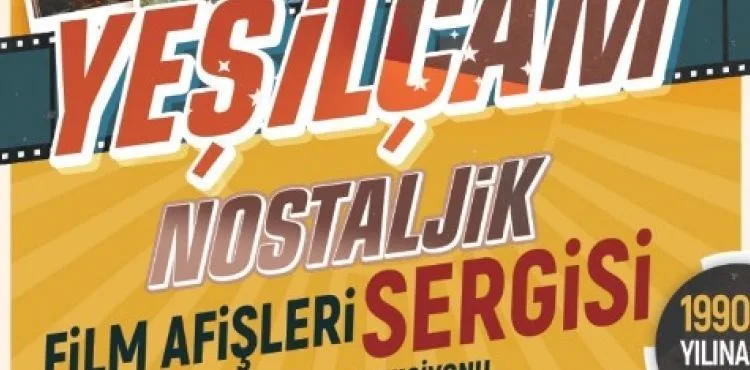 BÜYÜK ŞEHİR SANAT GALERİSİ’NDEN YEŞİLÇAM NOSTALJİK FİLM AFİŞLERİ SERGİSİ
