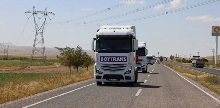 Boytrans tan Dev Filo Yatırımı: 60 Yeni Tır Alımı Gerçekleşti