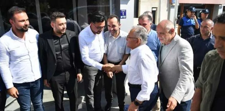 AKAR VE BÜYÜKKILIÇ’TAN YAHYALI BELEDİYESİ VE TEKSTİL FABRİKASI ŞANTİYESİNE ZİYARET