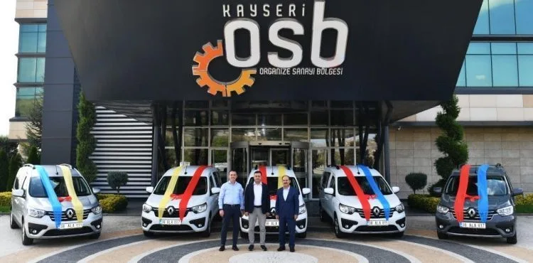 Kayseri OSB Araç Filosuna 5 Yeni Hizmet Aracı Eklendi
