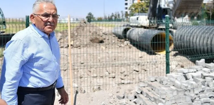 BAŞKAN BÜYÜKKILIÇ: “TALAS MEVLANA YAĞMUR SUYU REHABİLİTASYON ÇALIŞMALARINDA SONA GELİNDİ”