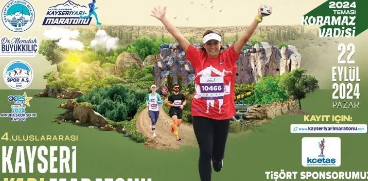 KORAMAZ VADİSİ TEMALI 4’ÜNCÜ ULUSLARARASI KAYSERİ YARI MARATONUNDA GERİ SAYIM BAŞLADI