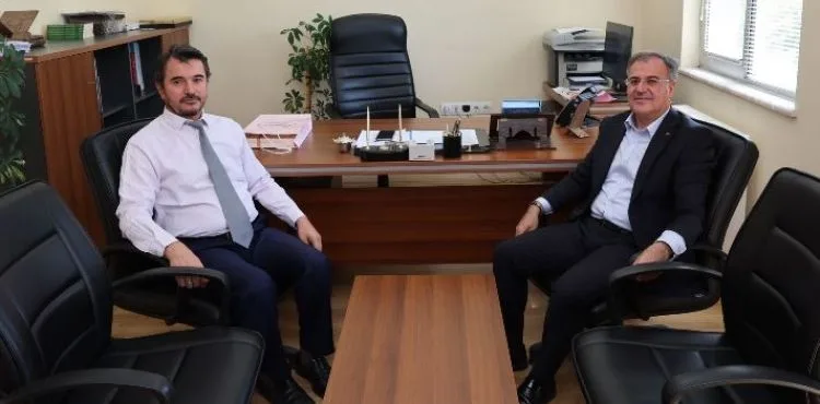 BAŞKAN ÖZDOĞAN’DAN HACILAR MÜFTÜLÜĞÜ'NE ZİYARET