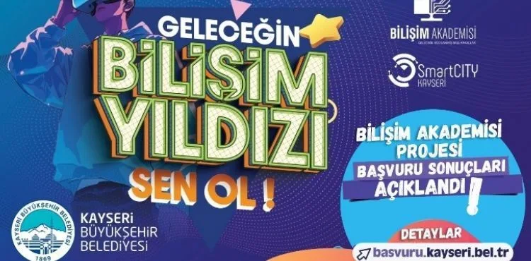 BÜYÜKŞEHİR’İN BİLİŞİM AKADEMİSİ’NDE BAŞVURU SONUÇLARI AÇIKLANDI