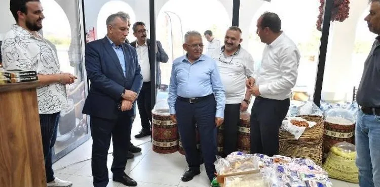 YAKIN ZAMANDA AÇILIŞI YAPILACAK İNCESU MİNİ TERMİNALİ’NE BAŞKAN BÜYÜKKILIÇ’TAN ZİYARET