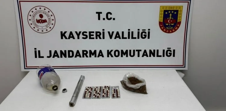 Polisten çadırda uyuşturucu operasyonu: 1 gözaltı
