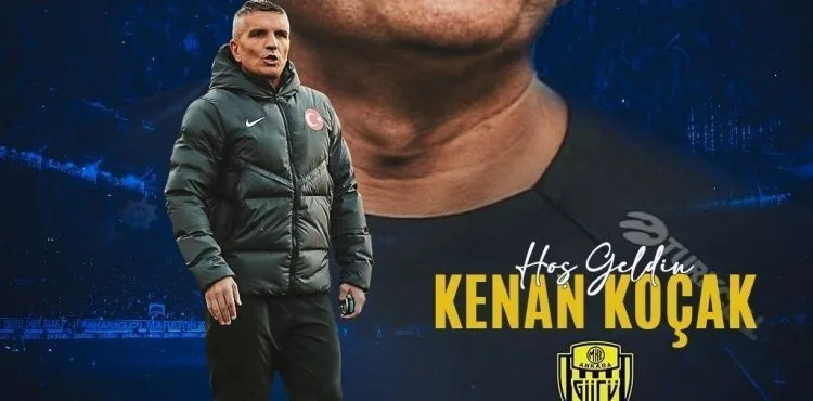 Ankaragücü'nün yeni teknik direktörü Kayserili gurbetçi Kenan Koçak oldu
