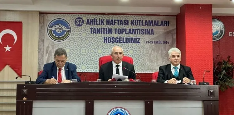 23-29 Eylül’de Ahilik Haftası kutlamaları yapılacak