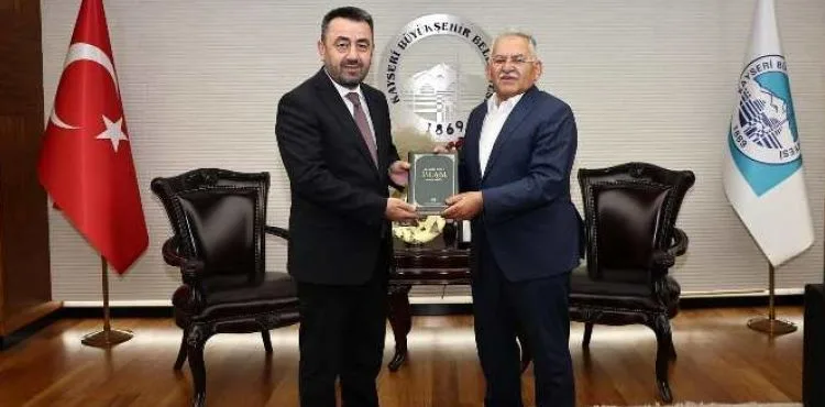 BAŞKAN BÜYÜKKILIÇ’A, YENİ İL MÜFTÜSÜ AYVAZ’DAN NEZAKET ZİYARETİ