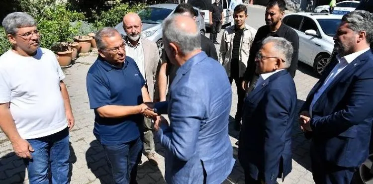 AKAR VE BÜYÜKKILIÇ’TAN, OSB’DE İSTİŞARE ZİYARETLERİ