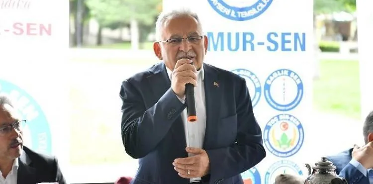 BAŞKAN BÜYÜKKILIÇ, MEMUR-SEN ÜYELERİ İLE BİR ARAYA GELDİ