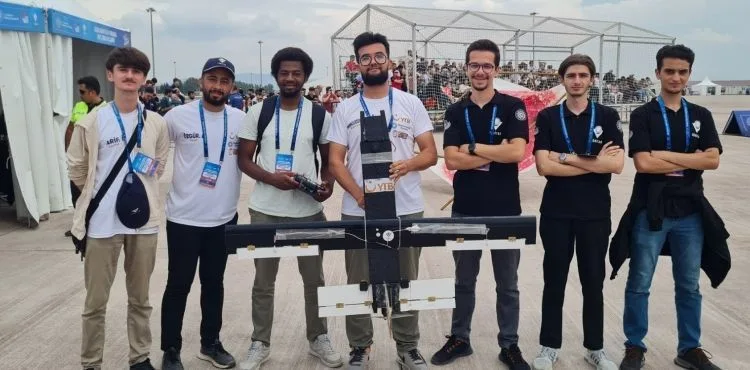 Kayseri’de okuyan yabancı uyruklu öğrencilerin TEKNOFEST başarısı