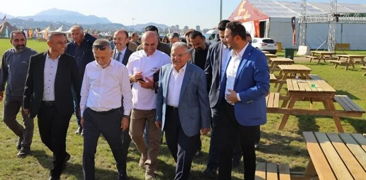 BAŞKAN BÜYÜKKILIÇ, GASTRONOMİ GÜNLERİ HAZIRLIKLARINI YERİNDE İNCELEDİ