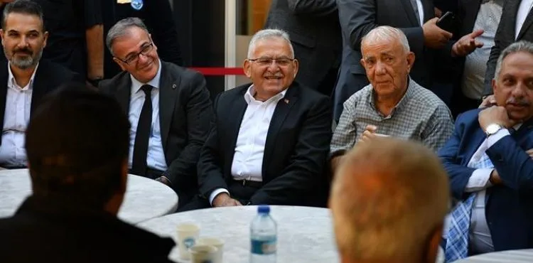 BAŞKAN BÜYÜKKILIÇ’TAN TALAS BELEDİYE BAŞKANI YALÇIN’A ZİYARET