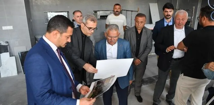 BAŞKAN BÜYÜKKILIÇ’TAN MUTFAK SANATLARI MERKEZİ İNŞAATINA YAKIN TAKİP