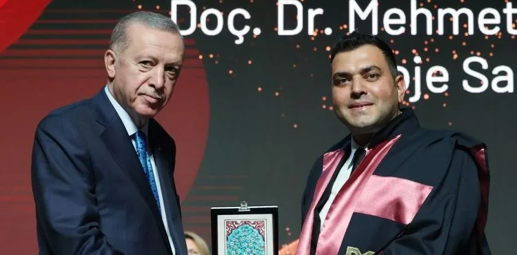 ERÜ’ye Cumhurbaşkanı Recep Tayyip Erdoğan’dan Ödül