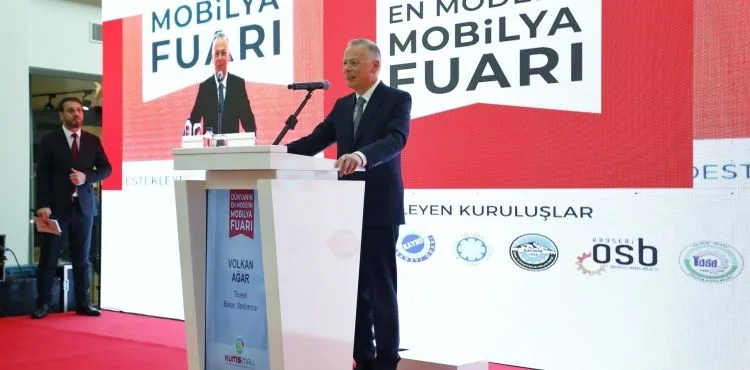 Ticaret Bakan Yardımcısı Ağar, “Dünyada mobilya sektöründe sağlam bir yer edindik”