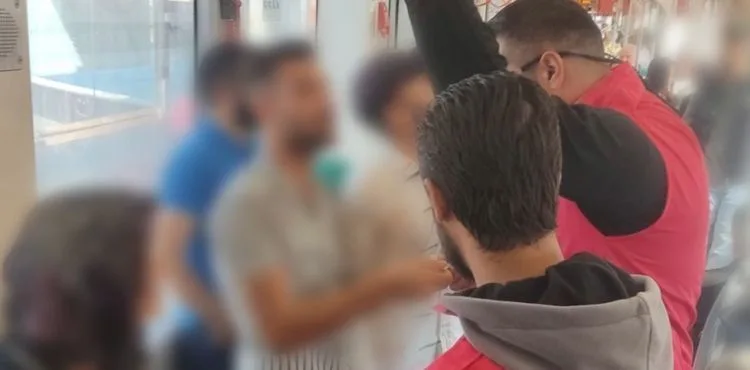Kayseri’de firari hükümlü tramvayda yakalandı