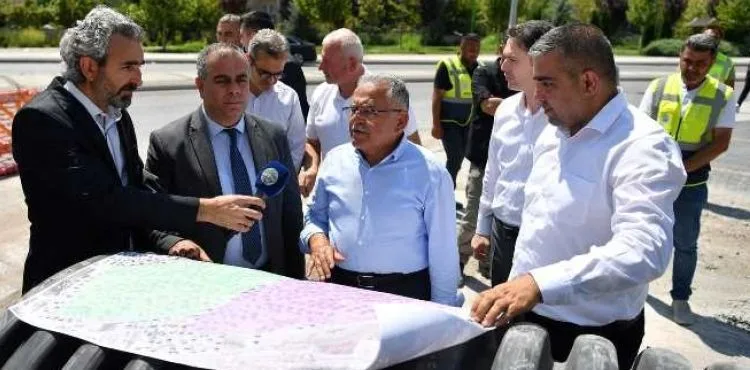 BAŞKAN BÜYÜKKILIÇ: “TALAS MEVLANA YAĞMUR SUYU HATTI İMALATIMIZI TAMAMLADIK”