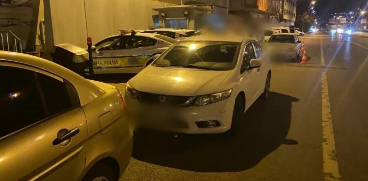 Ters yönde giden araca ceza