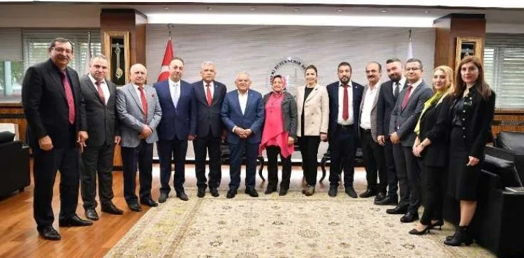 BAŞKAN BÜYÜKKILIÇ, MUHTARLARI AĞIRLADI