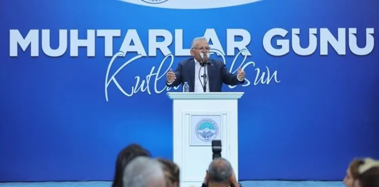 VALİ ÇİÇEK VE BAŞKAN BÜYÜKKILIÇ, MUHTARLAR GÜNÜ’NDE MUHTARLARLA BULUŞTU