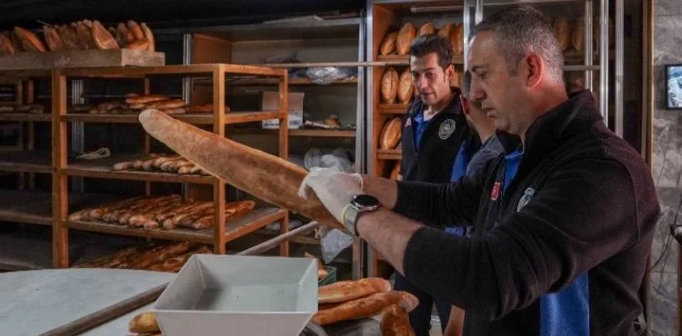 MELİKGAZİ BELEDİYESİ ZABITASINDAN EKMEK FİYAT TARİFESİ VE GRAMAJ DENETİMİ