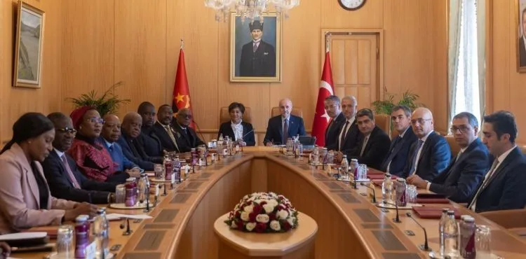Milletvekili Çopuroğlu, Angola Meclis Başkanı Cerqueıra’yı ağırladı