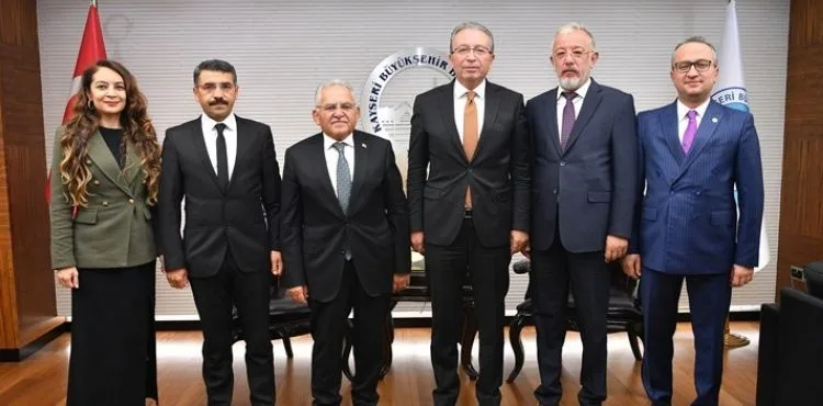 BAŞKAN BÜYÜKKILIÇ, YENİ BARO BAŞKANI VE YÖNETİMİNİ AĞIRLADI