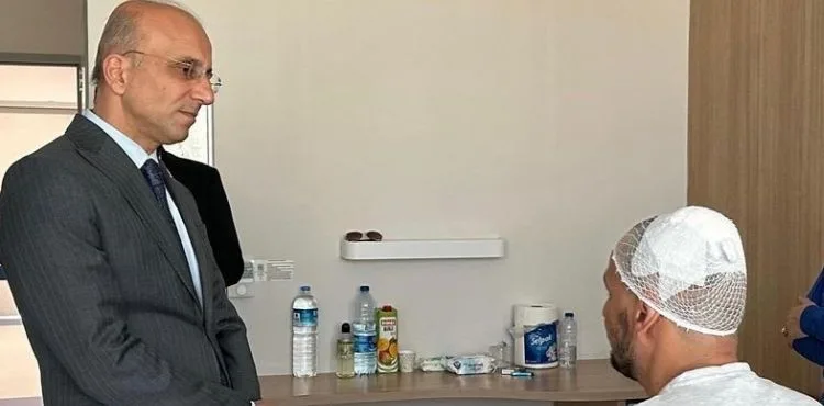 Aşkın Genç, TUSAŞ terör saldırısında yaralananları hastanede ziyaret etti