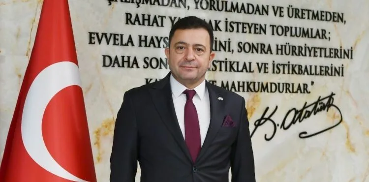Kayseri OSB Başkanı Mehmet Yalçın Cumhuriyetin 101. Yılını Kutladı