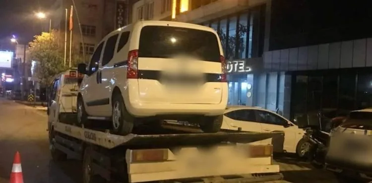 Drift’e yüklü ceza: 32 bin 233 lira ve trafikten men