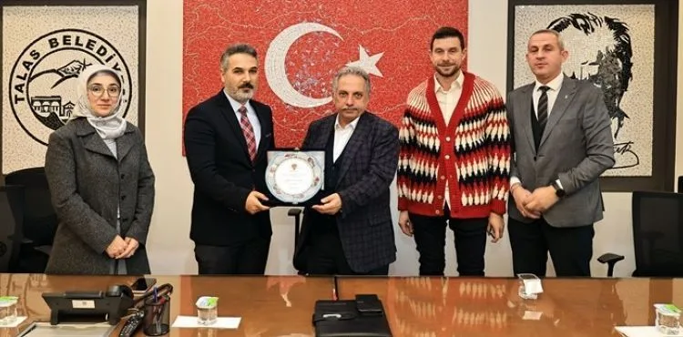 AK PARTİ TALAS TEŞKİLATI'NDAN BAŞKAN YALÇIN'A ZİYARET