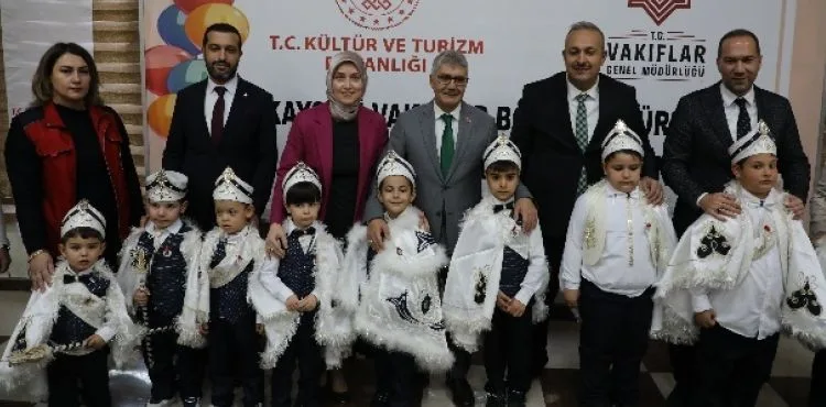 Vakıflar Bölge Müdürlüğü sünnet şöleni gerçekleştirdi.