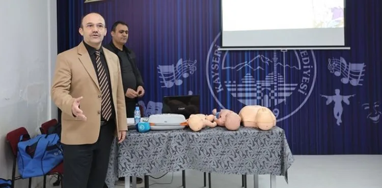 BÜYÜKŞEHİR’DEN PERSONELİNE SERTİFİKALI “İLK YARDIM” EĞİTİMİ
