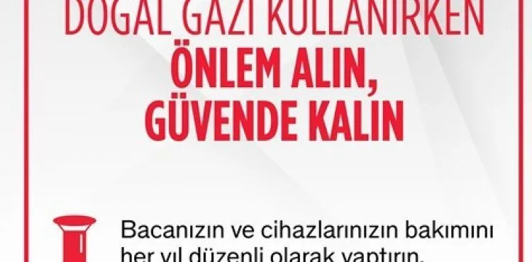 Kayserigaz’dan Güvenli Doğal Gaz Kullanımı İçin Önemli Hatırlatmalar