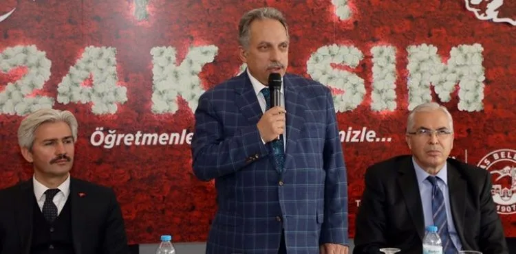 BAŞKAN YALÇIN'DAN ÖĞRETMENLER GÜNÜ MESAJI