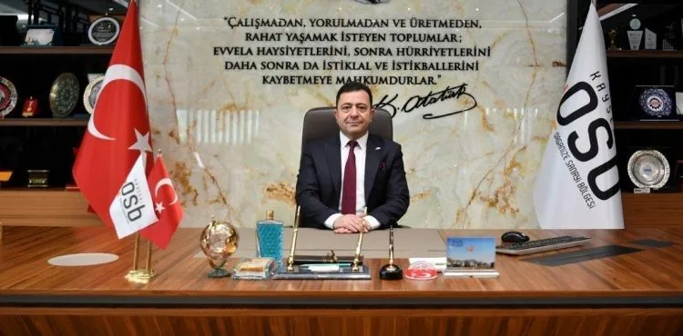 Kayseri OSB Başkanı Yalçın, 2024 III. Çeyrek Büyüme Rakamını Değerlendirdi