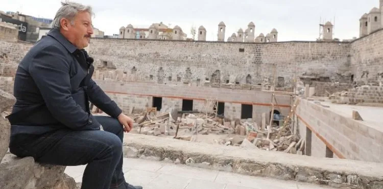 520 YILLIK TARİHİ GÖN HAN İZLERİNDEN YENİDEN AYAĞA KALKIYOR