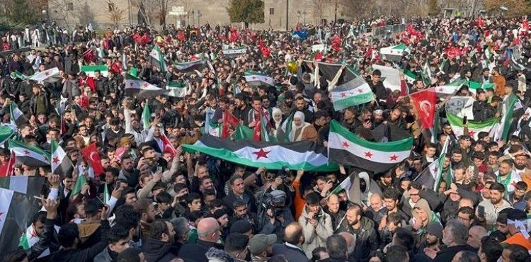 Kayseri'de Suriyelilerden kutlama