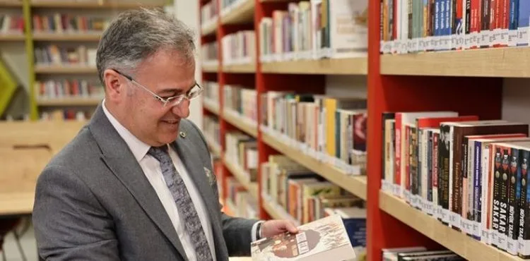 BAŞKAN ÖZDOĞAN: "HALİT ÖZKAYA KÜTÜPHANESİYLE GENÇLERİMİZİN GELECEĞİNE YATIRIM YAPIYORUZ"