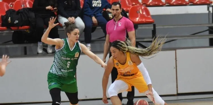 Melikgazi Kayseri Basketbol - Nesibe Aydın: 83 - 92