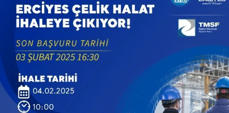Kablo Sektörünün Lideri Hes Kablo Ve Erciyes Çelik Halat İhalesi Başlıyor!
