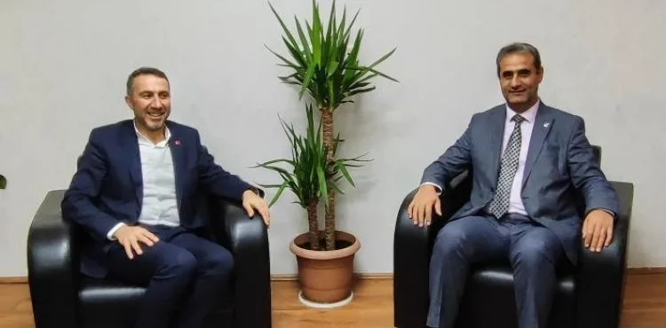 Saadet Partisi Kayseri İl Başkanı Erdal Altun, Yeniden Refah İl Başkanı Abdullah Turaç'ı Ağırladı