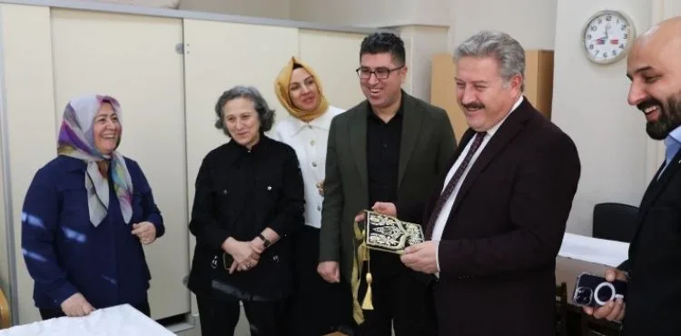 BAŞKAN PALANCIOĞLU’NDAN KAYSERİ OLGUNLAŞMA ENSTİTÜSÜ’NE ZİYARET